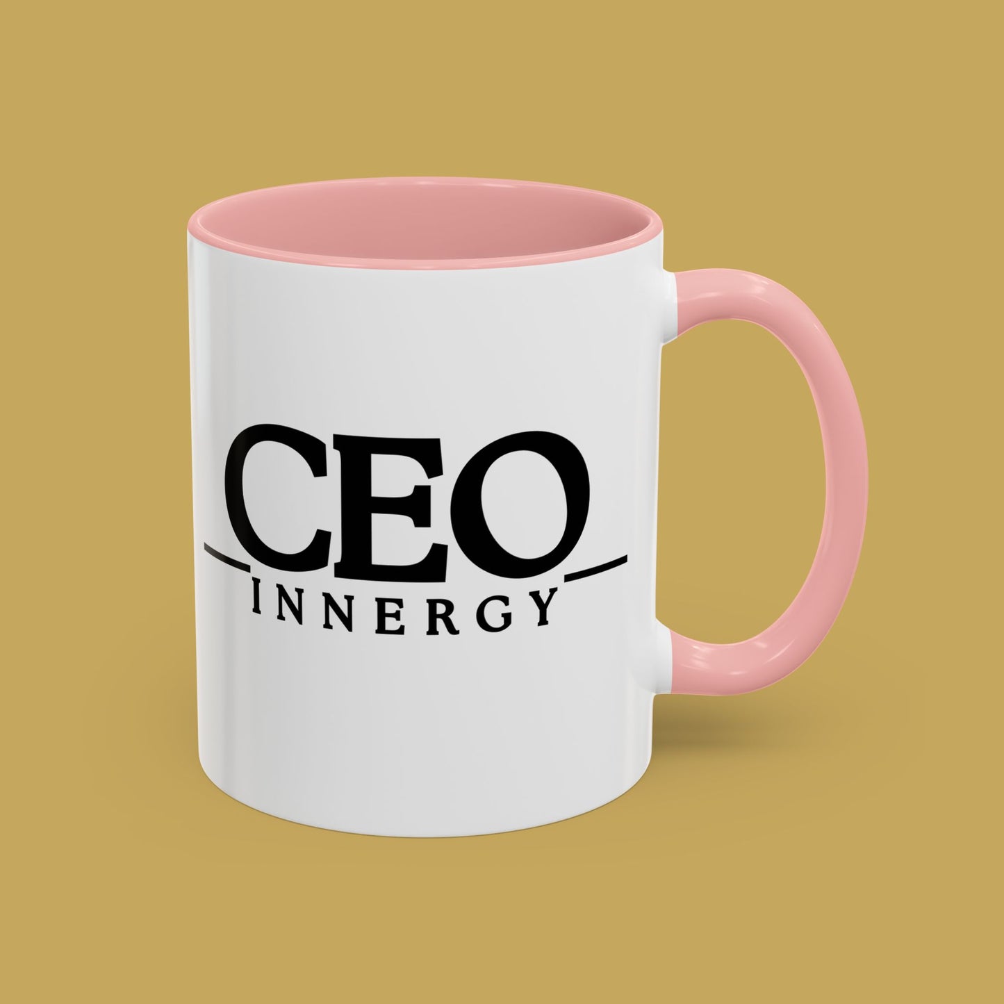 CEO Innergy Accent Coffee Mug – Motivational Office Coffee Cup (11/15 oz)