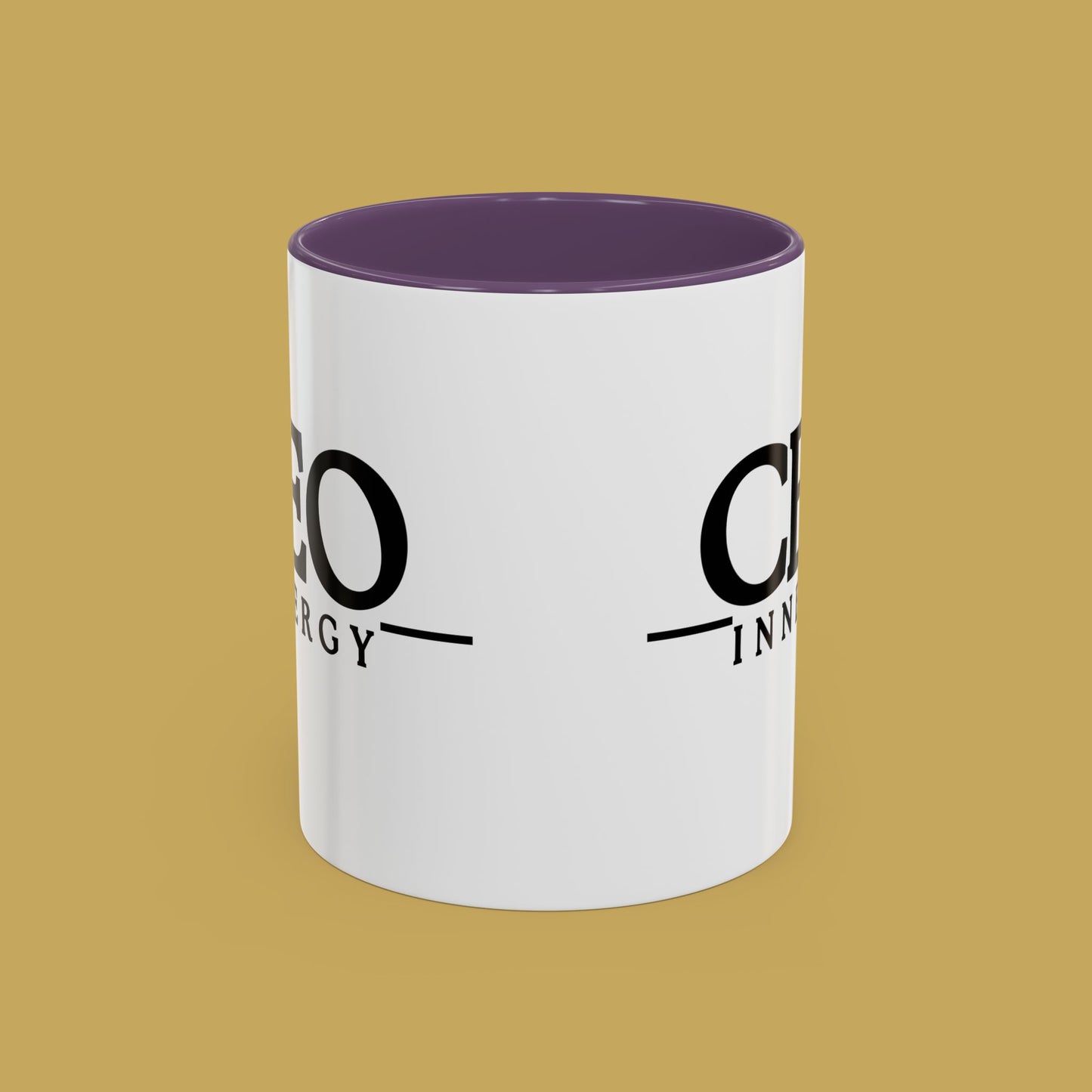 CEO Innergy Accent Coffee Mug – Motivational Office Coffee Cup (11/15 oz)