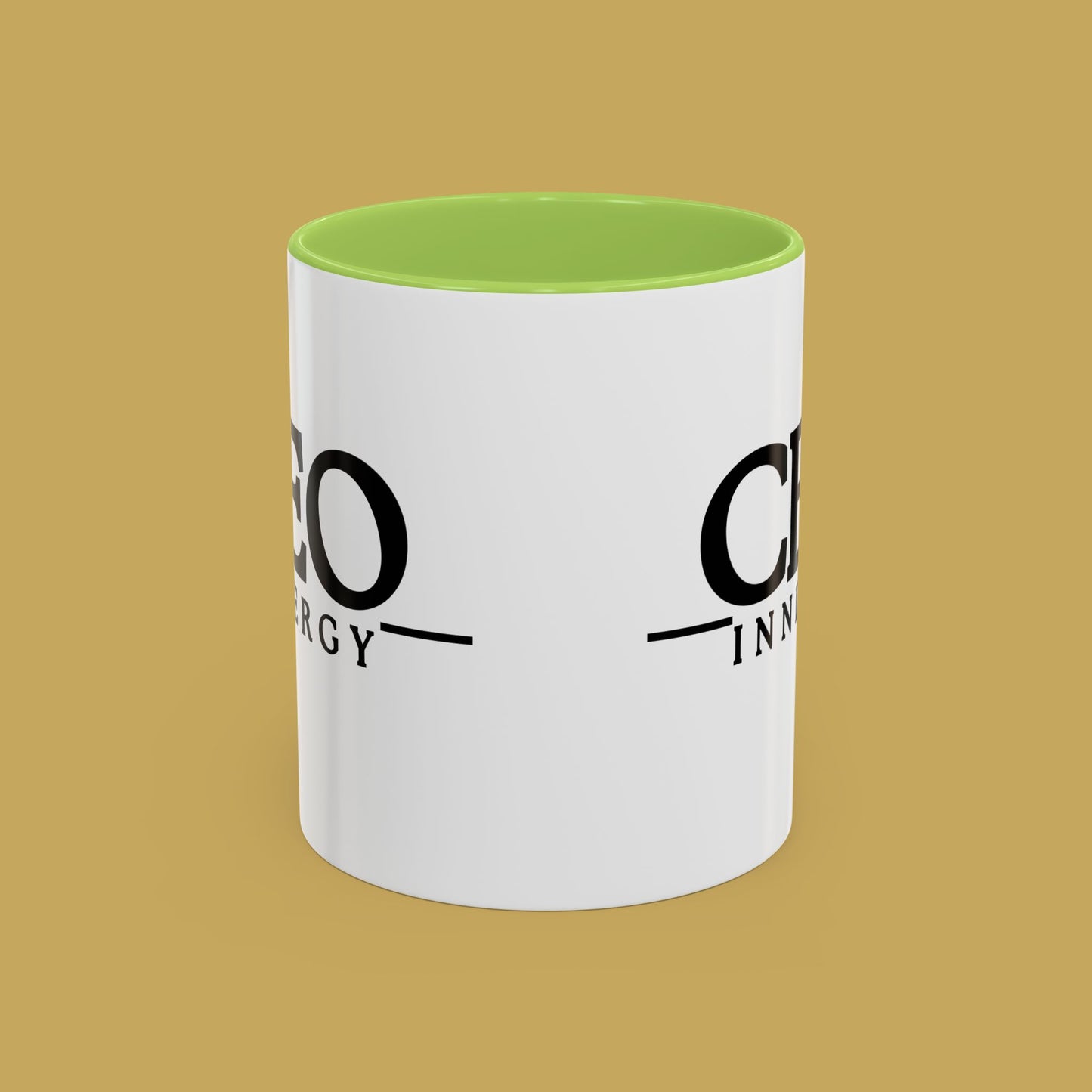 CEO Innergy Accent Coffee Mug – Motivational Office Coffee Cup (11/15 oz)