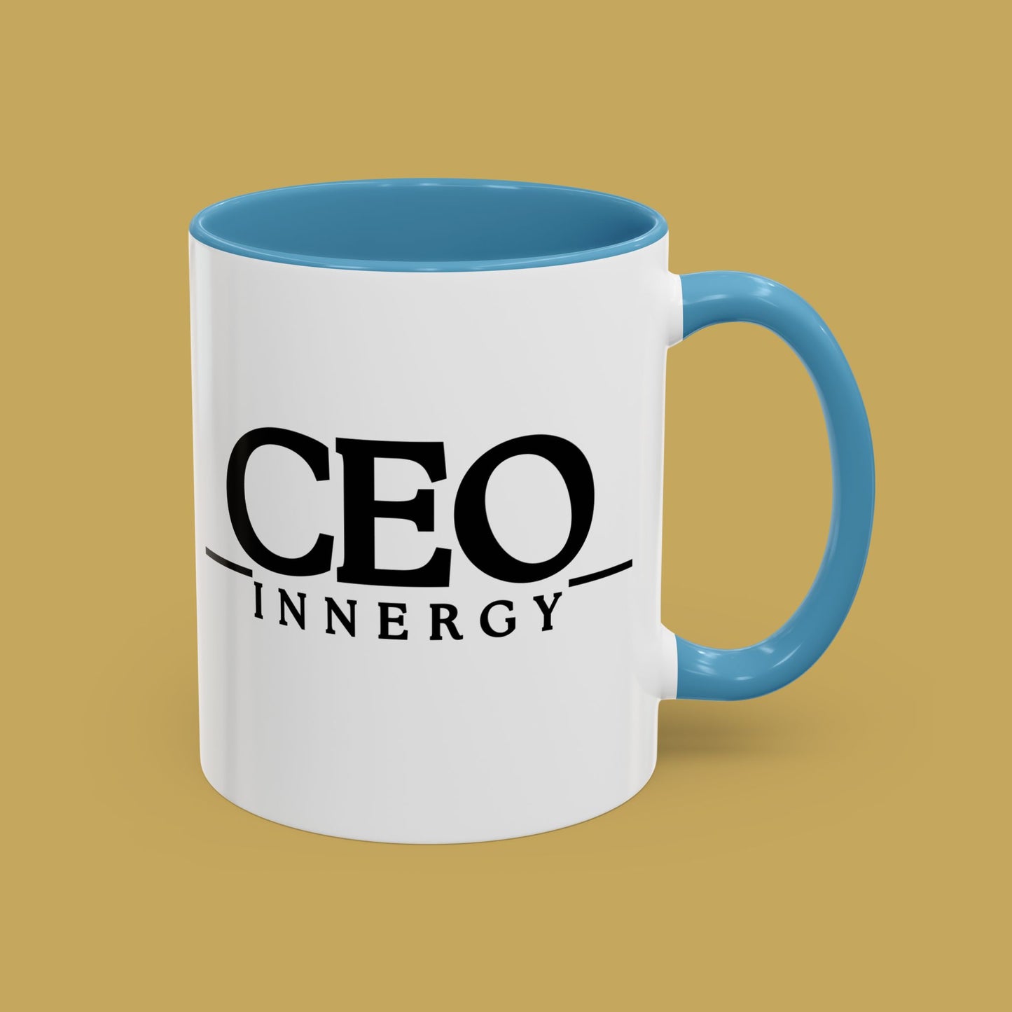 CEO Innergy Accent Coffee Mug – Motivational Office Coffee Cup (11/15 oz)