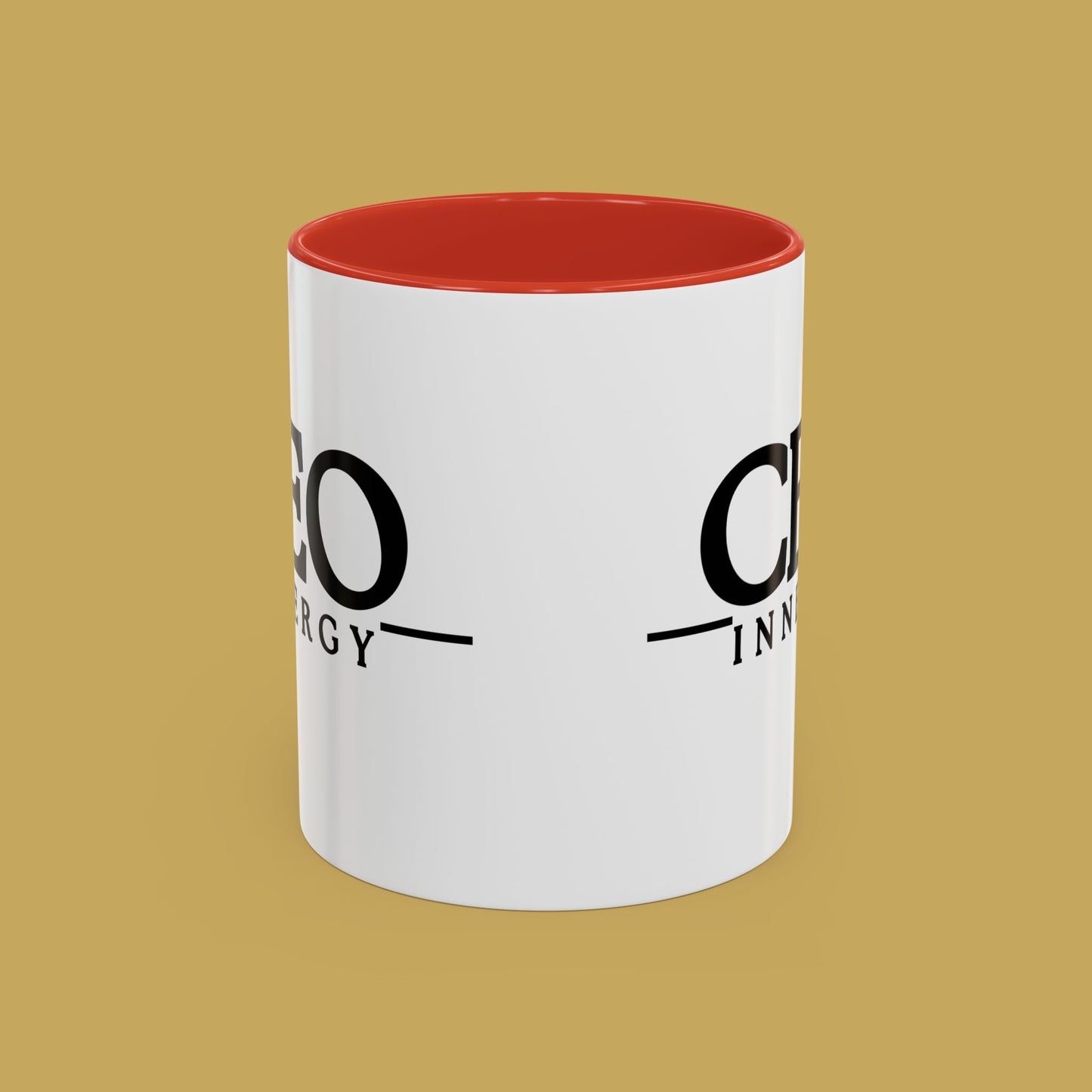 CEO Innergy Accent Coffee Mug – Motivational Office Coffee Cup (11/15 oz)