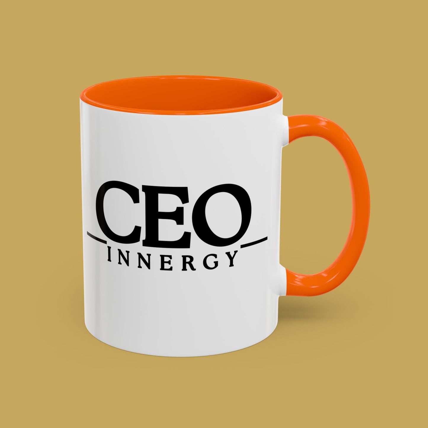 CEO Innergy Accent Coffee Mug – Motivational Office Coffee Cup (11/15 oz)