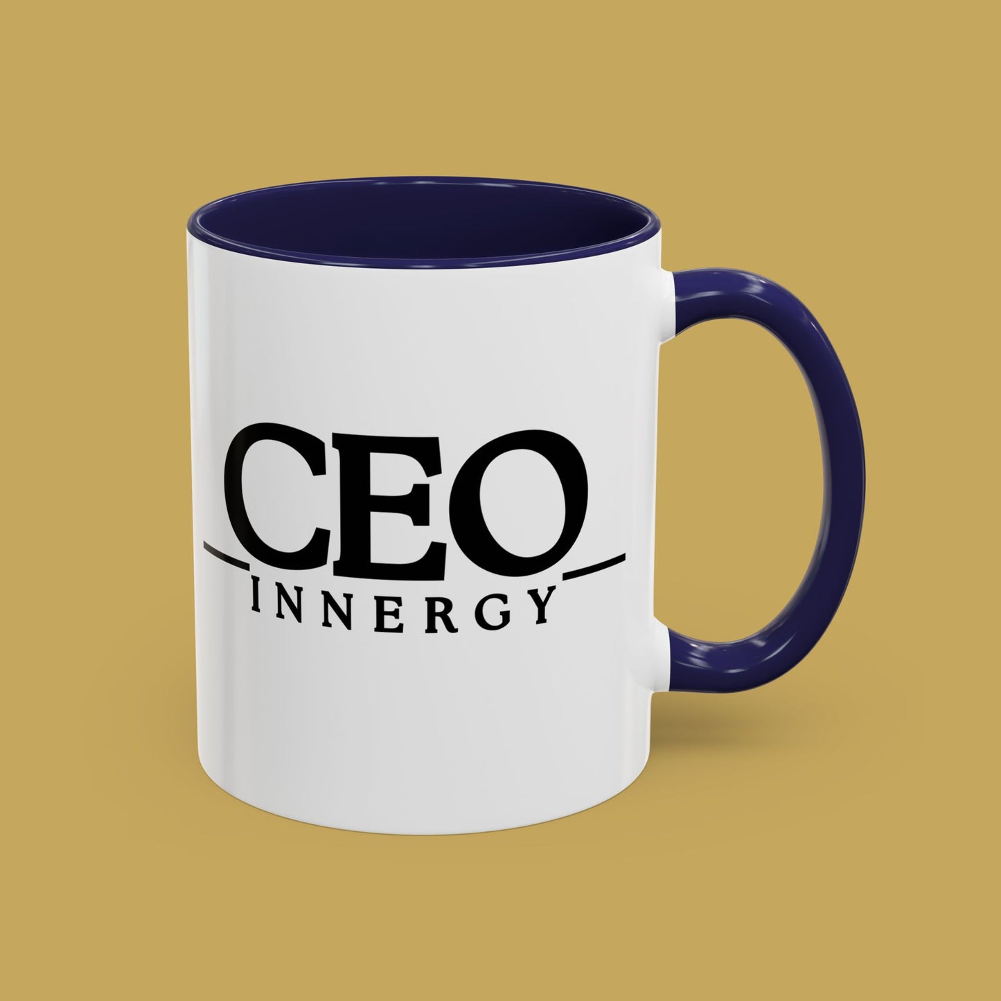 CEO Innergy Accent Coffee Mug – Motivational Office Coffee Cup (11/15 oz)